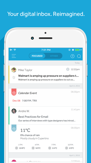 SlideMail – Email app for Gmail, AOL, Exchange, iCloud(圖1)-速報App
