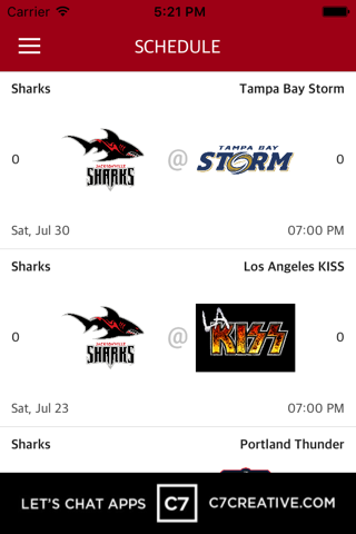 Jax Sharks Official App screenshot 4