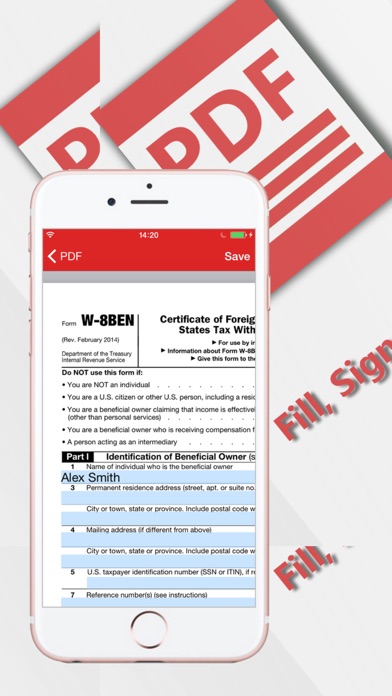 PDF Fill and Sign any Document Screenshot 2