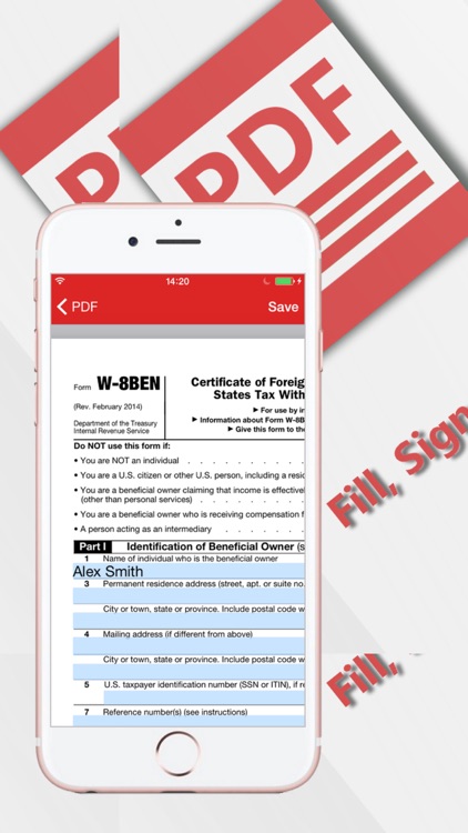 PDF Fill and Sign any Document