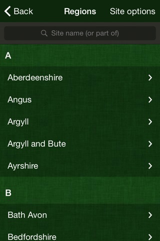 Campsites and caravan parks UK screenshot 4