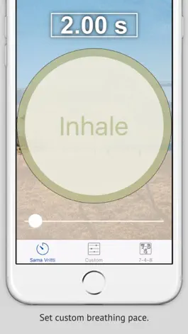 Game screenshot RelaXhale - Relaxing, Calming breathing exercise to reduce stress [Free] apk