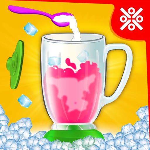 Frozen Ice Juice Cafe Icon