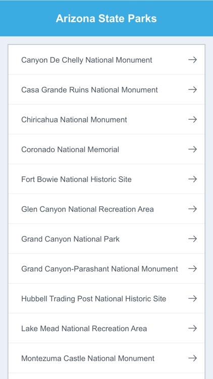 Arizona State Parks & National Parks