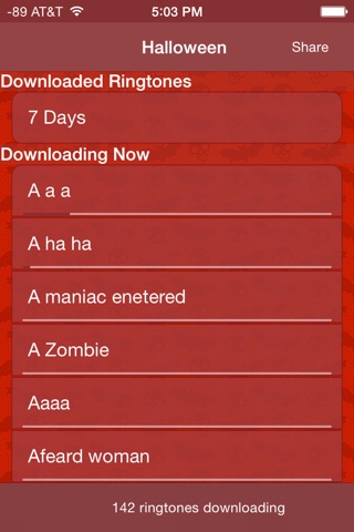 Best Halloween Ringtones - 130 scary ringtones and 13 horror sounds for your iPhone screenshot 2