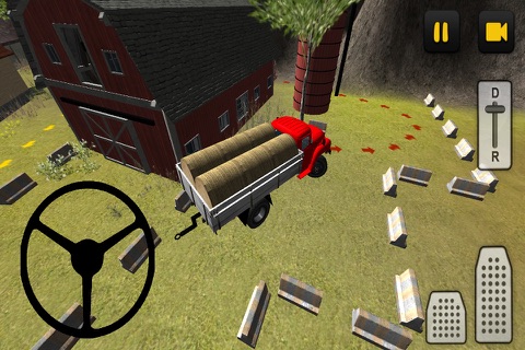 Classic Farm Truck 3D: Hay screenshot 4