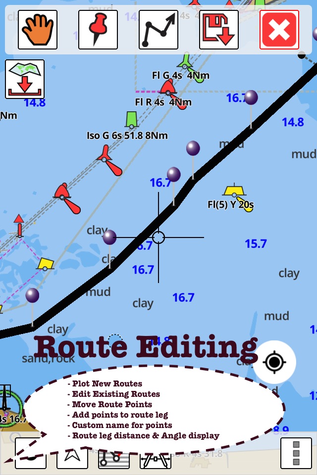Marine Navigation - Lake Depth Maps - USA - Offline Gps Nautical Charts for Fishing, Sailing and Boating screenshot 4