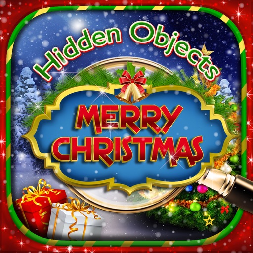 Merry Christmas Holiday - Hidden Object Spot and Find Objects Differences