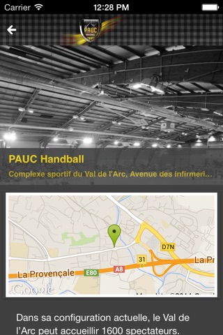 PAUC Handball screenshot 2