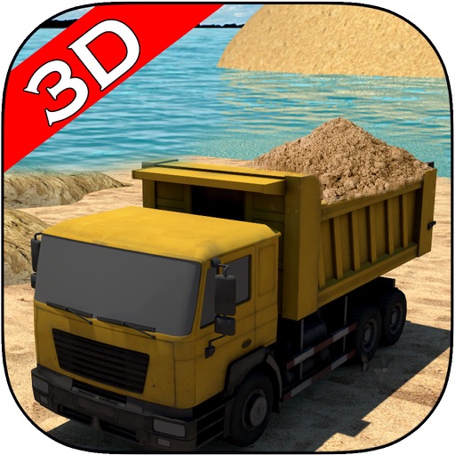 Transport Truck: Construction Sand