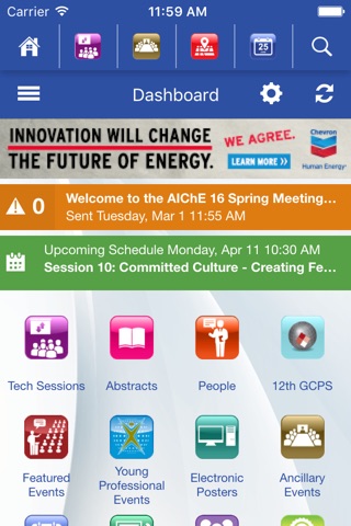 AIChE 16 Spring Meeting & GCPS screenshot 2