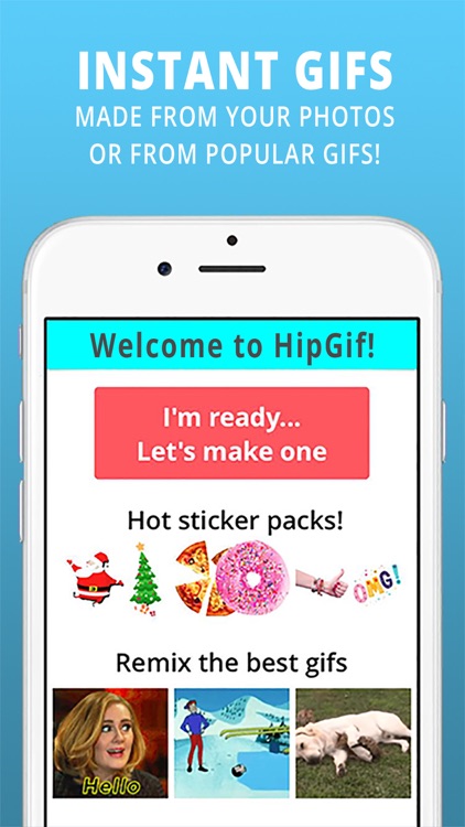HipGif: Animated Photo GIF Maker for Messenger, SMS and more.
