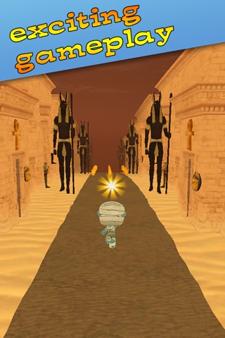 Subway Monsters Rush in Mystery Pharaoh Tomb Mummy - Endless Runner Infinite HD screenshot 2