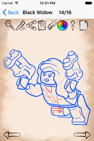 Drawing for Super Lego Heroes screenshot 3