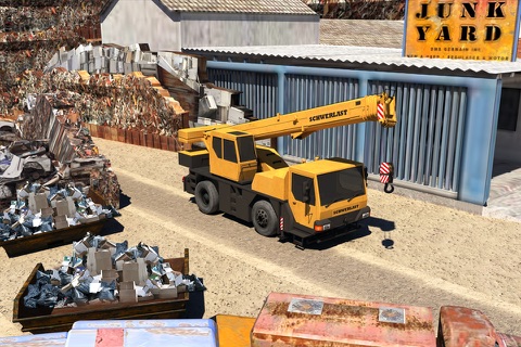 Junk Yard Multilevel Truck 3D Parking screenshot 3