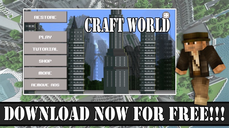 Craft World - Multiplayer Rope Swing Game screenshot-3