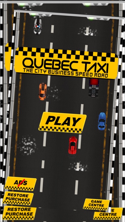 Quebec Taxi - The City Business Speed Road - Free Edition screenshot-3