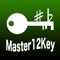 “Master12Key" is a great training tool to help musicians and students mastering all 12 keys in no time
