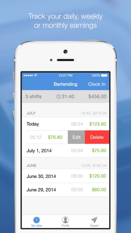 QuickShift - Shift and Money Tracker