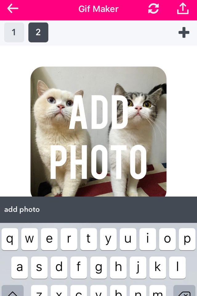 Gif Maker - Create Gif Stickers & Video with Text, Emoji & Images screenshot 2