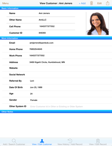 CRM Journal - Customer Events & Records App screenshot 2