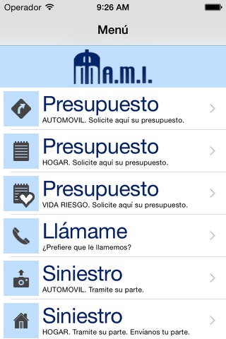 Seguros AMI screenshot 2