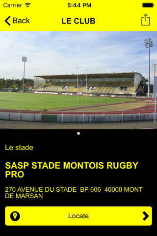 Stade Montois screenshot 2