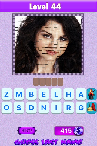 Top Celebrity Quiz Photo Trivia -guess famous tv & movie pop star icons last name screenshot 3