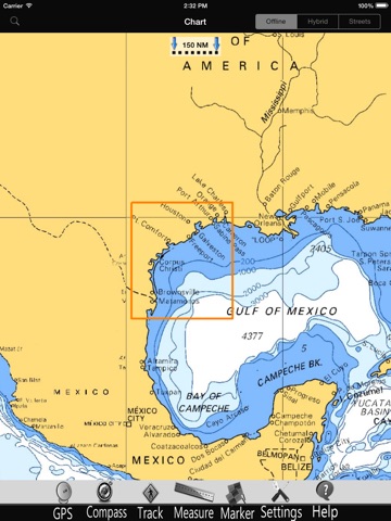 Texas GPS Nautical Charts Pro screenshot 4