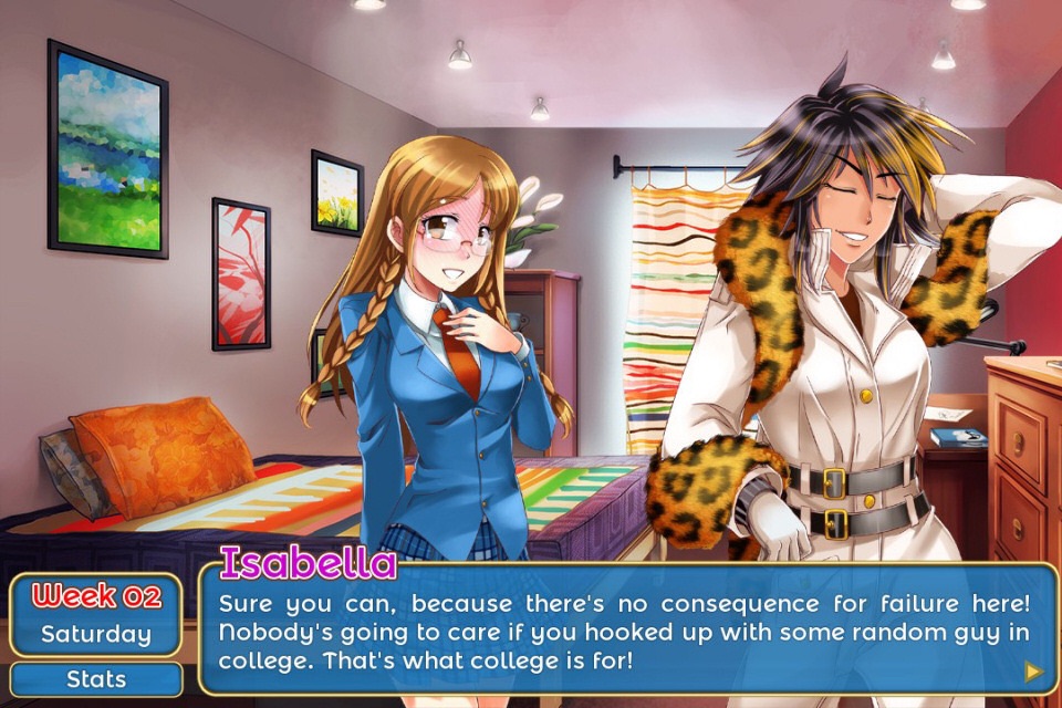 Roommates Visual Novel screenshot 2