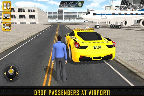 City Airport Taxi Duty Driver 3D screenshot 3