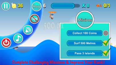 How to cancel & delete Space Surf : Shark Attack from iphone & ipad 4