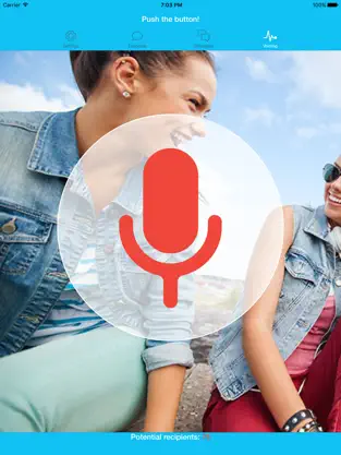 Captura 1 Echo - voice dating iphone