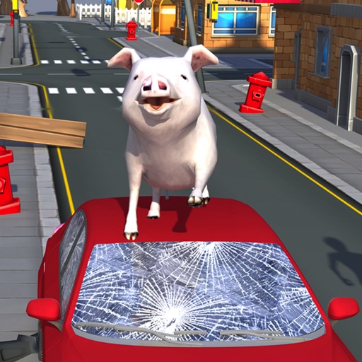 Crazy Piggies 3d Simulator  games Icon