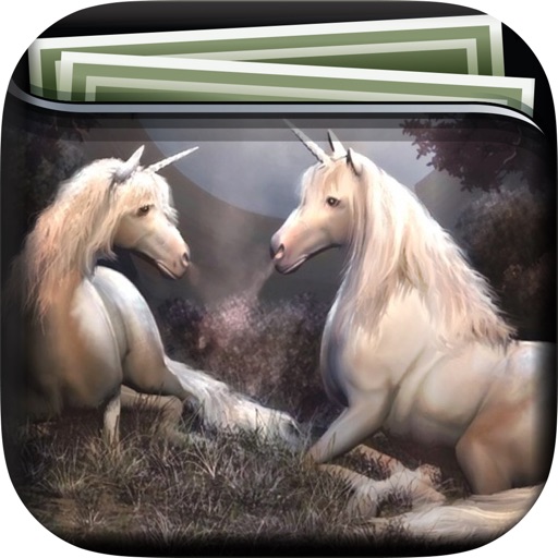 Unicorn Art Gallery HD – Artworks Wallpapers , Themes and Collection Beautiful Backgrounds icon