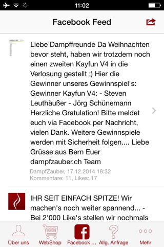 dampfzauber.ch screenshot 3