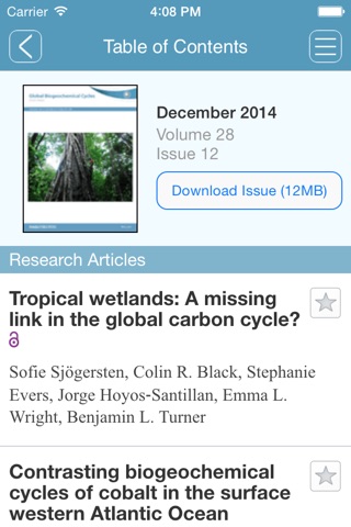 Global Biogeochemical Cycles screenshot 3