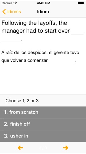 Idiom Attack (Spanish Edition)(圖4)-速報App