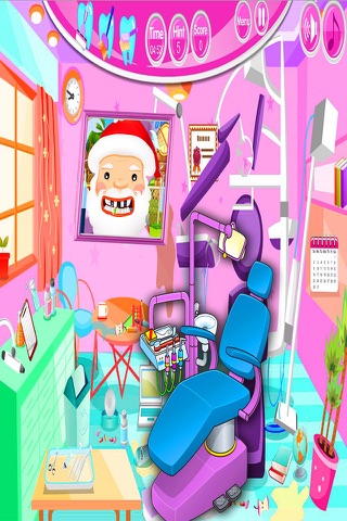 Crazy Santa Dentist Saloon - Makeover screenshot 4