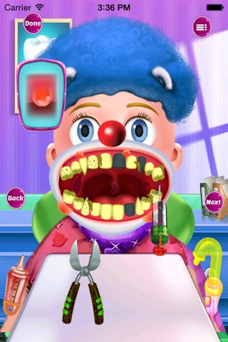 clown dentist clinic screenshot 3