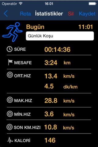 Koşu Defteri screenshot 4