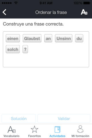 Rosetta Stone German Vocabulary screenshot 4