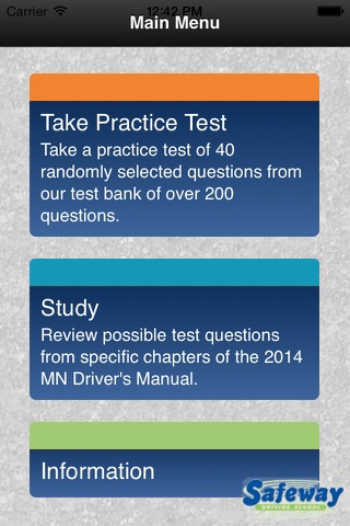 Safeway Test Practice screenshot 2