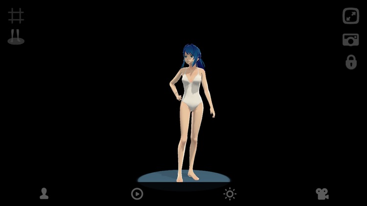 Anime Girl Pose 3D screenshot-0