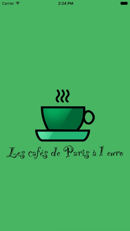 Cafés de Paris à 1 euro