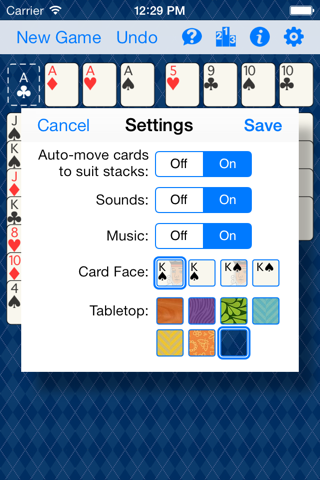 FreeCell screenshot 2