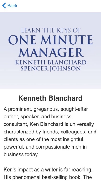 The One Minute Manager Meditations by Ken Blanchard and Spencer Johnson