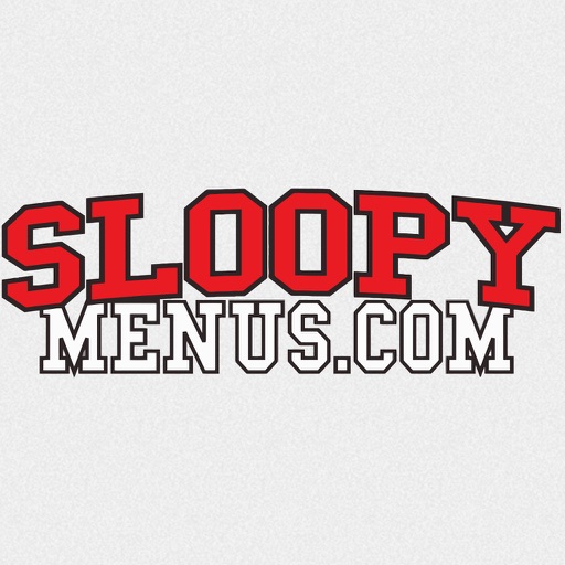 SloopyMenus iOS App