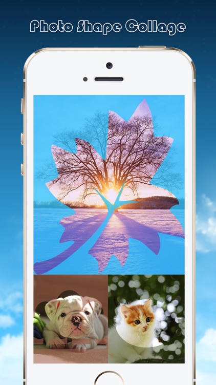 Photo Shape Collage - Overlay & Frame Pics for Posts on Tagged