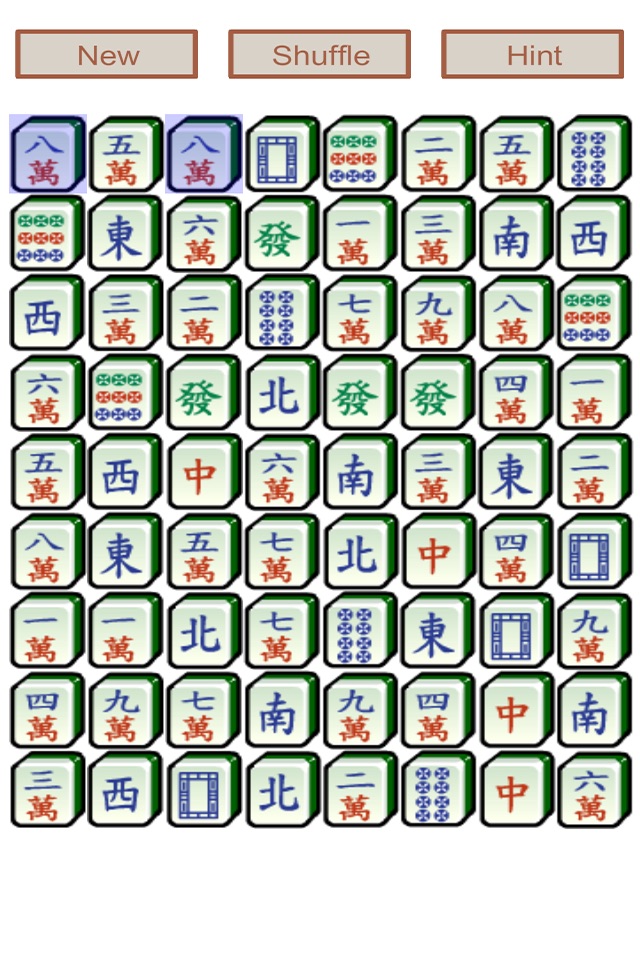 Shisen-Sho Mahjong screenshot 2